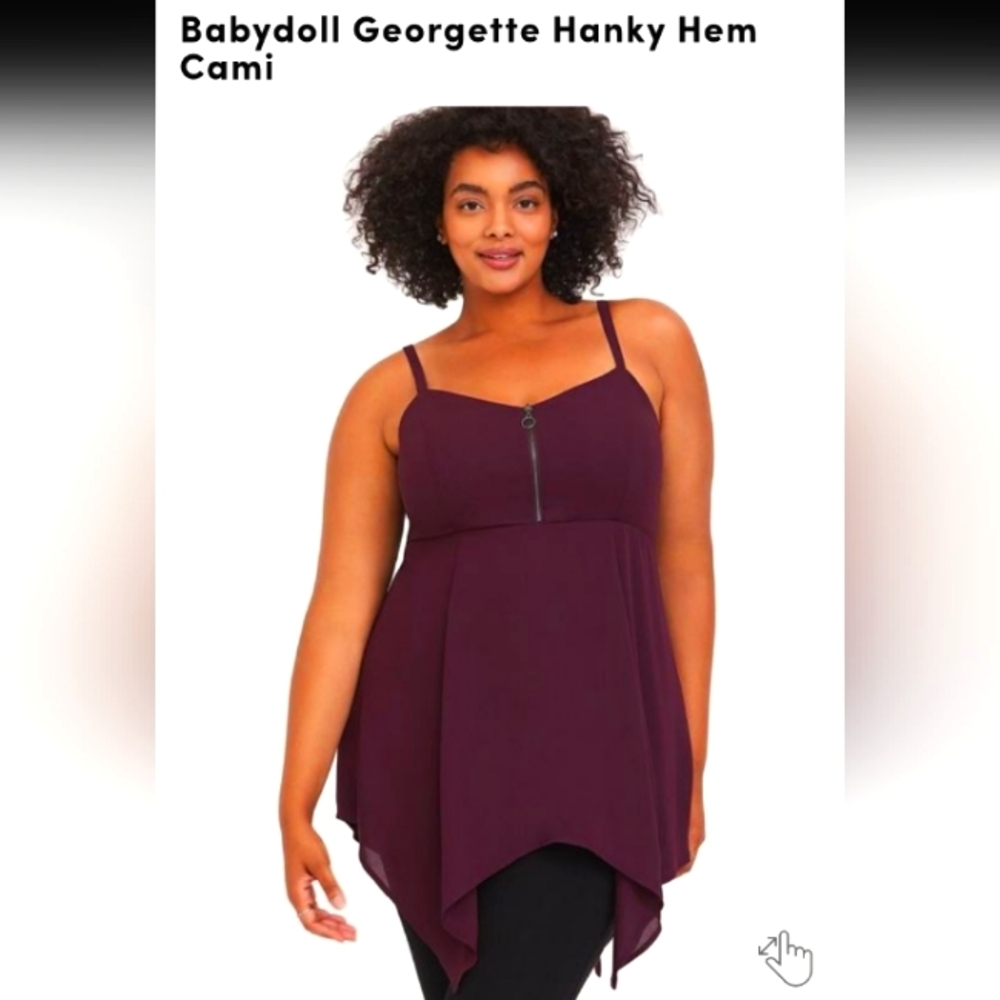 Torrid Babydoll cami 00